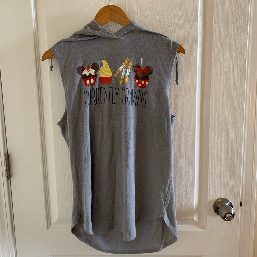 Disney Parks “Craving Snacks” pull over sleeveless / cover up. Size: Large